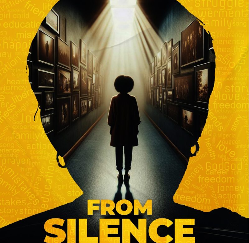 SILENCE TO STORY BOOK FRONT COVER